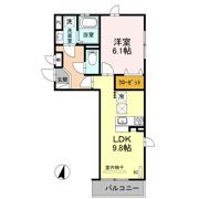 アズールの間取り画像