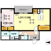 ラルゴ白山通りの間取り画像