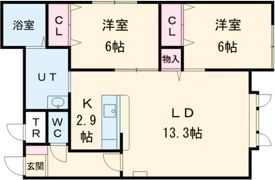 エクレールBの間取り画像