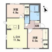 ドミエールS 3の間取り画像