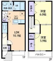 Genicの間取り画像