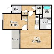 ジーメゾン明石魚住ウエストの間取り画像