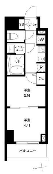 アーバンパーク綾瀬WESTの間取り画像