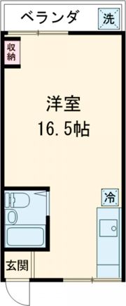 たつみレジデンスの間取り画像