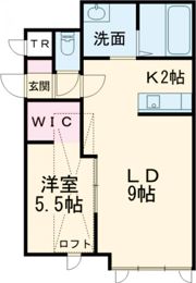 新築）Cannele（カヌレ）A棟の間取り画像