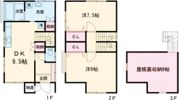 東船場貸家の間取り画像