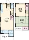 テラスハウス増田Ⅰの間取り画像
