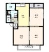 ヴァリュージュハイムBの間取り画像
