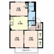 ルミエールコーポEの間取り画像