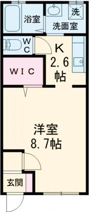 ハイツ 富久家 Ⅱ棟の間取り画像