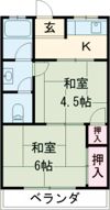 応司ハイツの間取り画像