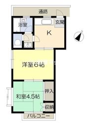 アーバニティ安田の間取り画像