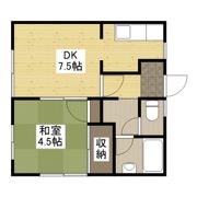 ジュネス三成の間取り画像