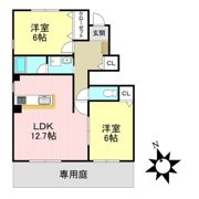 グランハイム B棟の間取り画像