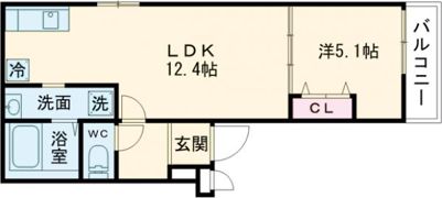 フジパレスSAKANEの間取り画像