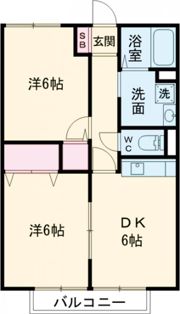 エトワール葛原の間取り画像