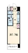 プレサンス芦原橋ヴィブラスの間取り画像