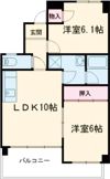 コンフォールメゾンの間取り画像