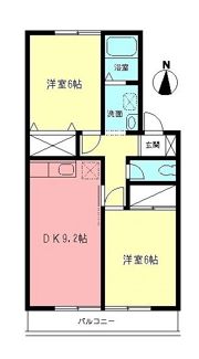 フラワーメゾンの間取り画像