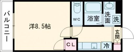 コンフォールHIの間取り画像