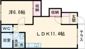 ソレイユ南の間取り画像