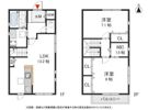 横沼町戸建貸家の間取り画像