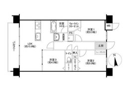 トラストレジデンス西鉄久留米駅の間取り画像
