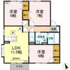 シェリールSUN Bの間取り画像