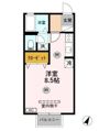 ウィルモア霞 Cの間取り画像