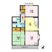 グランメールめぐみ Aの間取り画像