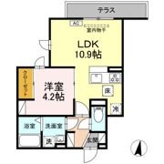（仮称）D-ROOM 長泉町下土狩PJの間取り画像