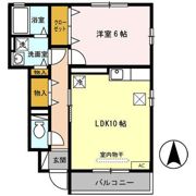 セジュールモダン芝ヶ原の間取り画像