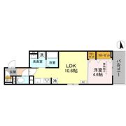 D-ROOM丹波橋の間取り画像