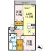 メルベーユの間取り画像