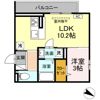 メルベーユの間取り画像