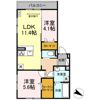 メルベーユの間取り画像