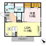 メゾン ルナールの間取り画像