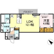 メゾン ルナールの間取り画像