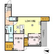 （仮）D-ROOM石丸IIの間取り画像