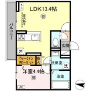 D-ROOM石丸Ⅱの間取り画像