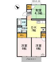 エミネントセジュールA棟の間取り画像