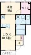 リュッケ御立中の間取り画像