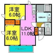 プランヴェールの間取り画像