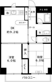 ヴェルドミール梶ヶ谷の間取り画像