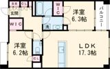 ルネ神戸旧居留地109番館の間取り画像