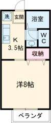 メゾン・ウエストリバーⅡ B棟の間取り画像