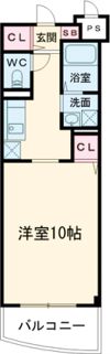 アベニール香里の間取り画像