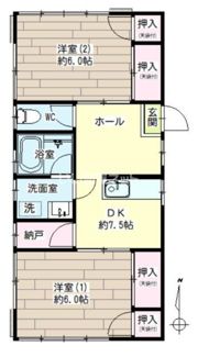 FLAT M．K．S．の間取り画像