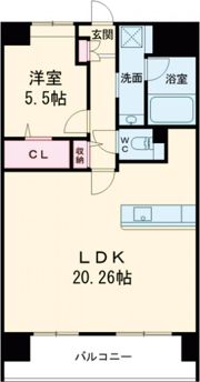 LIBTH菊陽Ⅱの間取り画像