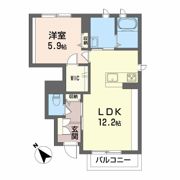 シャーメゾン エムシーエス旗ヶ崎の間取り画像